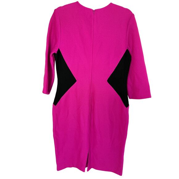 St John pink wool blend dress - Picture 4 of 9